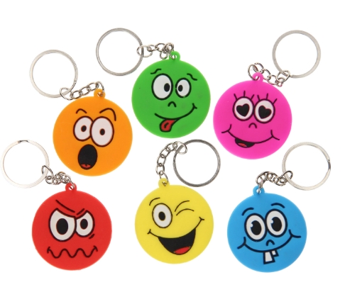 Mini Emoticon rubber pvc Keychain filling machine
